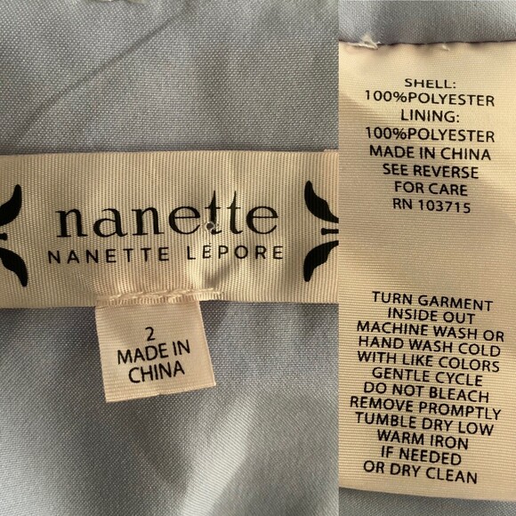 Nanette By Nanette Lepore Yellow Floral Sleeveless Asymmetrical Chiffon Dress 2 - Picture 5 of 14